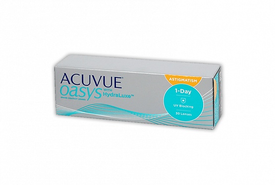 1-DAY ACUVUE Oasys HydraLuxe for astigmatism (30) 8.5  ( 1)